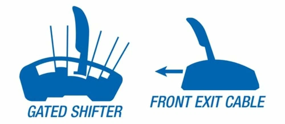 B&M Automatic Gated Shifter - Pro Stick PG - 80704